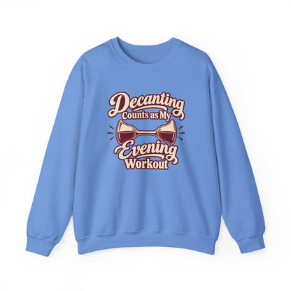 Decanting Workout Retro Sweatshirt