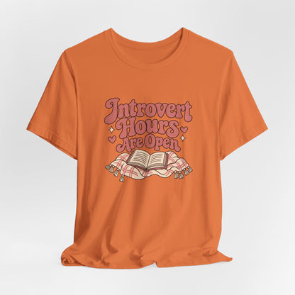 Soft Introvert Hours Tee