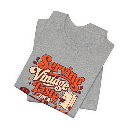 Boxed Budget Wine Tee