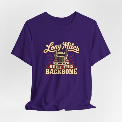 Long Haul Backbone Vintage Trucker Tee
