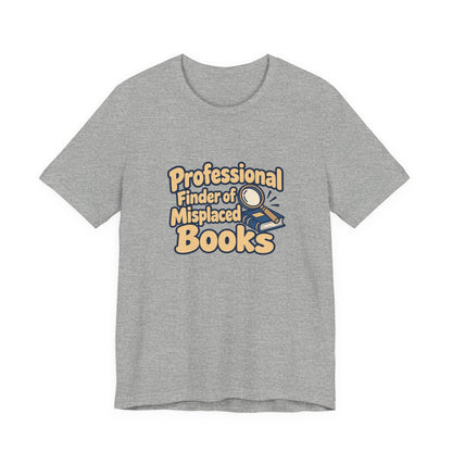 Professional Book Finder Librarian Tee