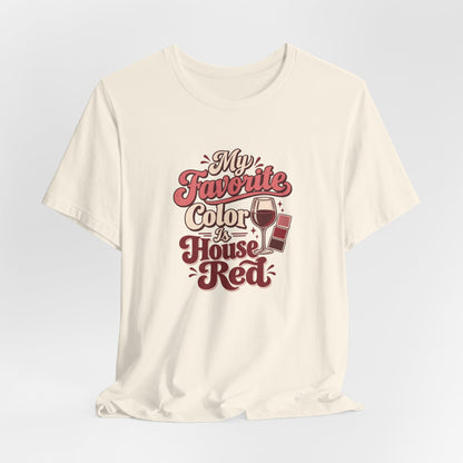 House Red Color Club Tee