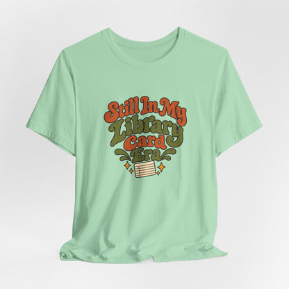 Library Card Era Vintage Tee