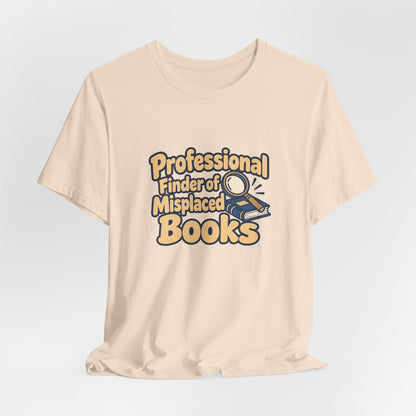 Professional Book Finder Librarian Tee
