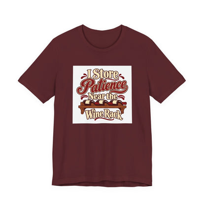 Wine Rack Patience Tee