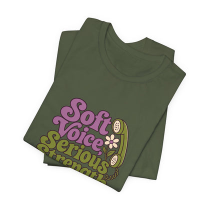 Quiet Strength Nurse Retro Tee