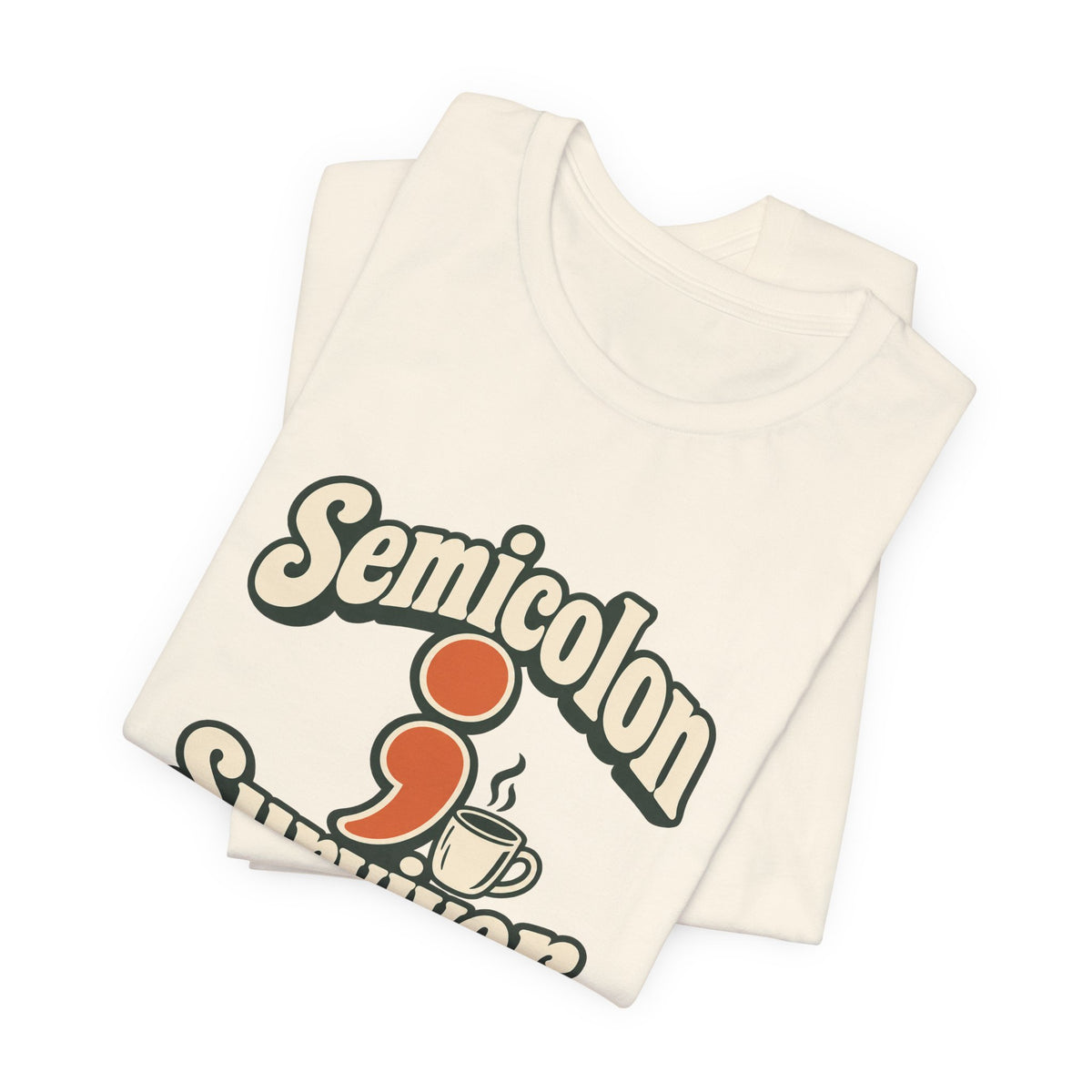 Semicolon Survivor Dev Tee
