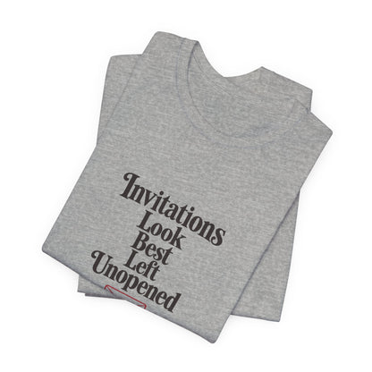 Unread Invitation Retro Shirt