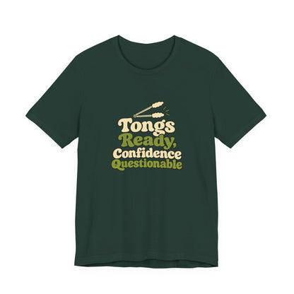 Tongs Ready Cook Retro Tee