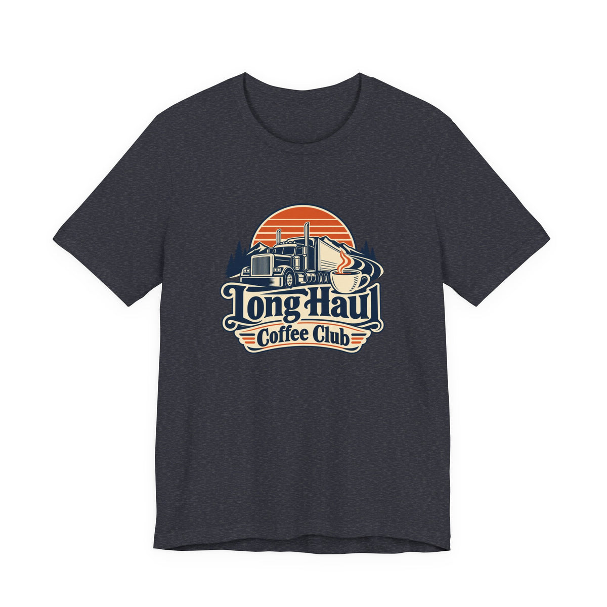 Long Haul Coffee Trucker Tee