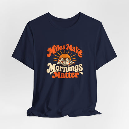 Mornings Matter Runner Retro Tee