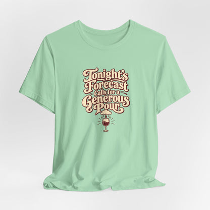 Generous Pour Forecast Retro Tee