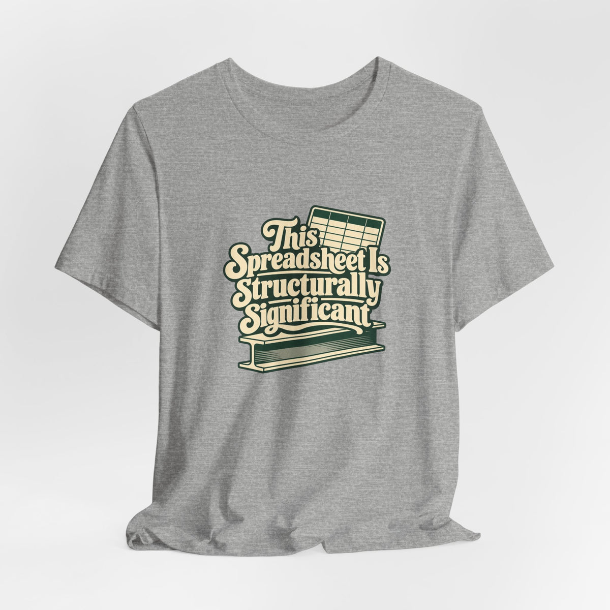 Spreadsheet Structural Support Tee