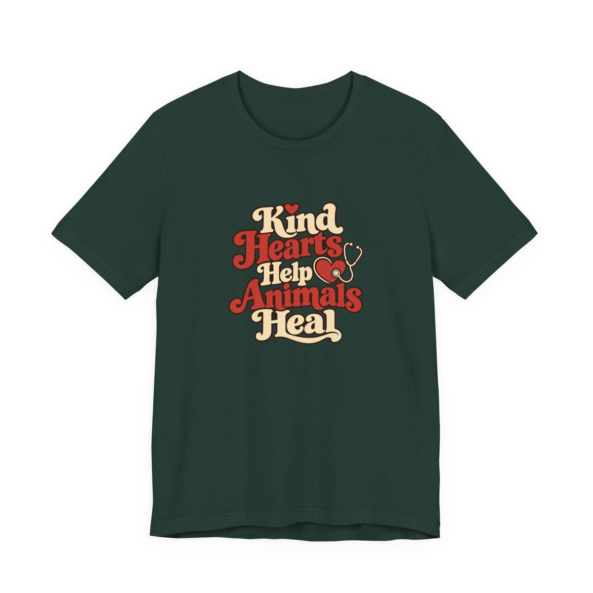 Kind Hearts Heal Animals Vintage Tee