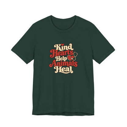 Kind Hearts Heal Animals Vintage Tee