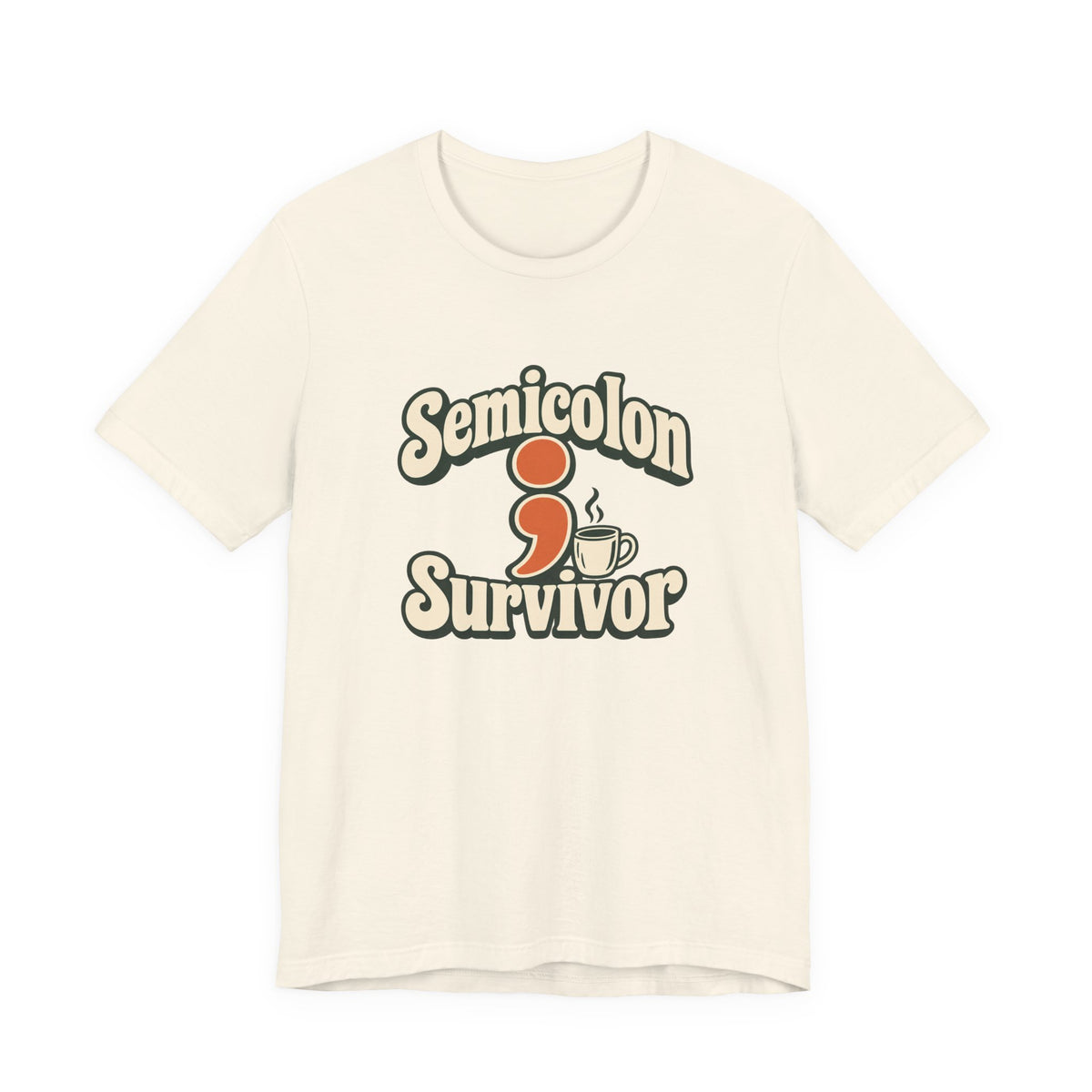 Semicolon Survivor Dev Tee