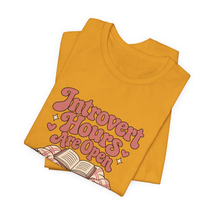 Soft Introvert Hours Tee