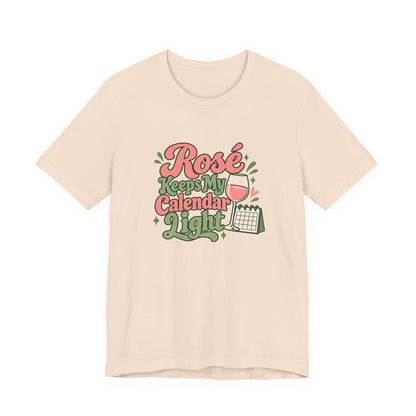 Rosé Calendar Retro Tee