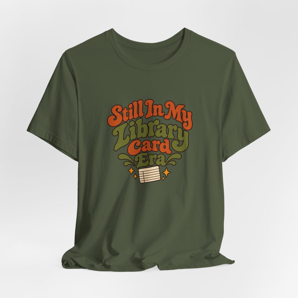 Library Card Era Vintage Tee