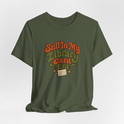 Library Card Era Vintage Tee