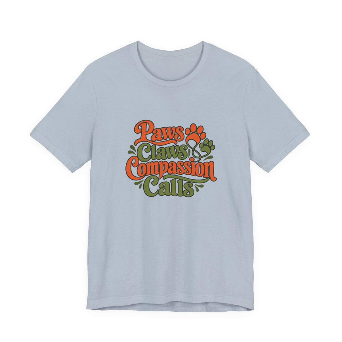 Paws Claws Compassion Vet Tee