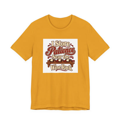 Wine Rack Patience Tee