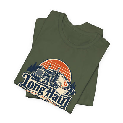 Long Haul Coffee Trucker Tee