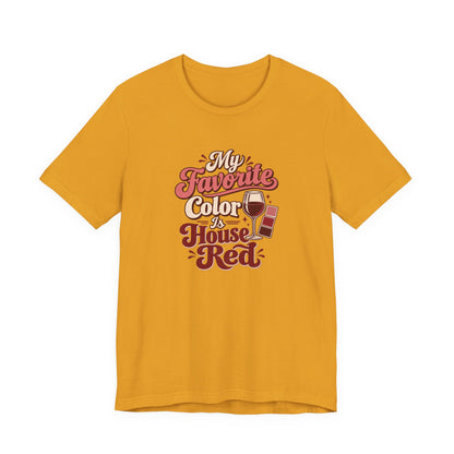 House Red Color Club Tee