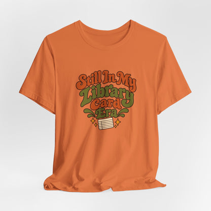 Library Card Era Vintage Tee