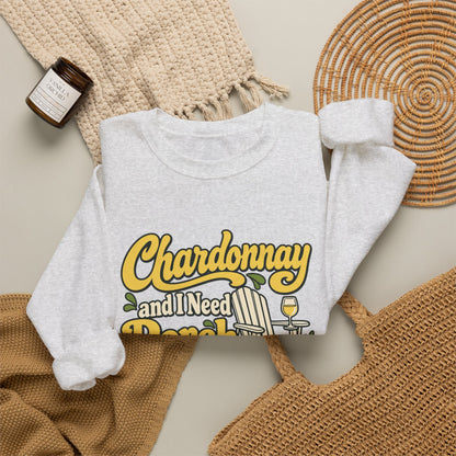 Chardonnay Porch Time Sweatshirt