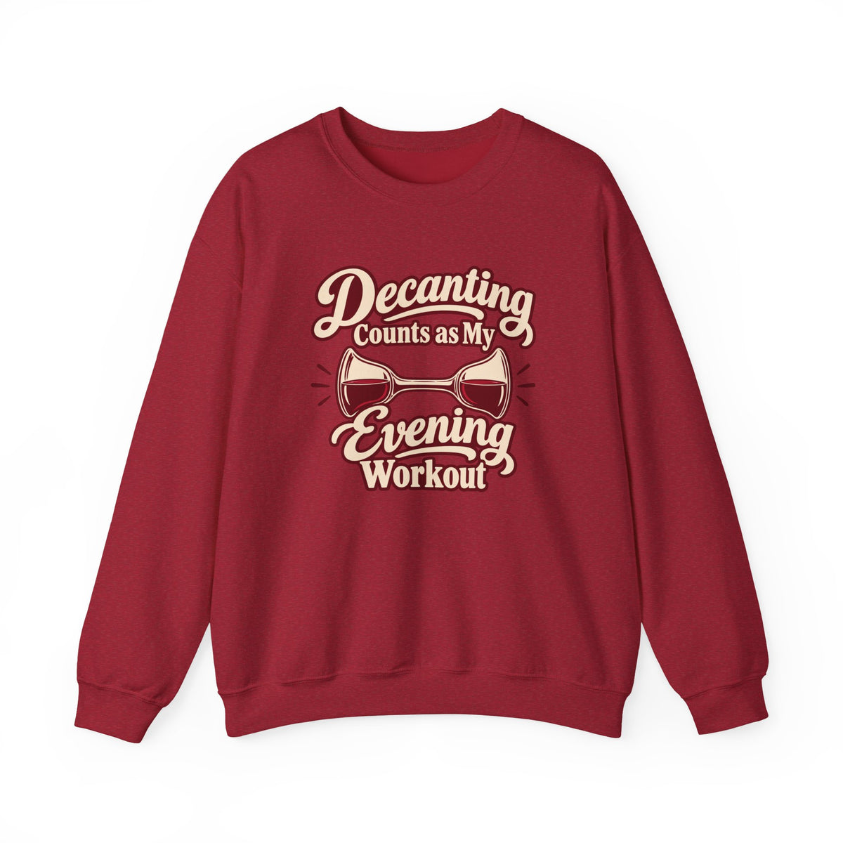 Decanting Workout Retro Sweatshirt