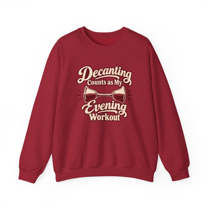 Decanting Workout Retro Sweatshirt