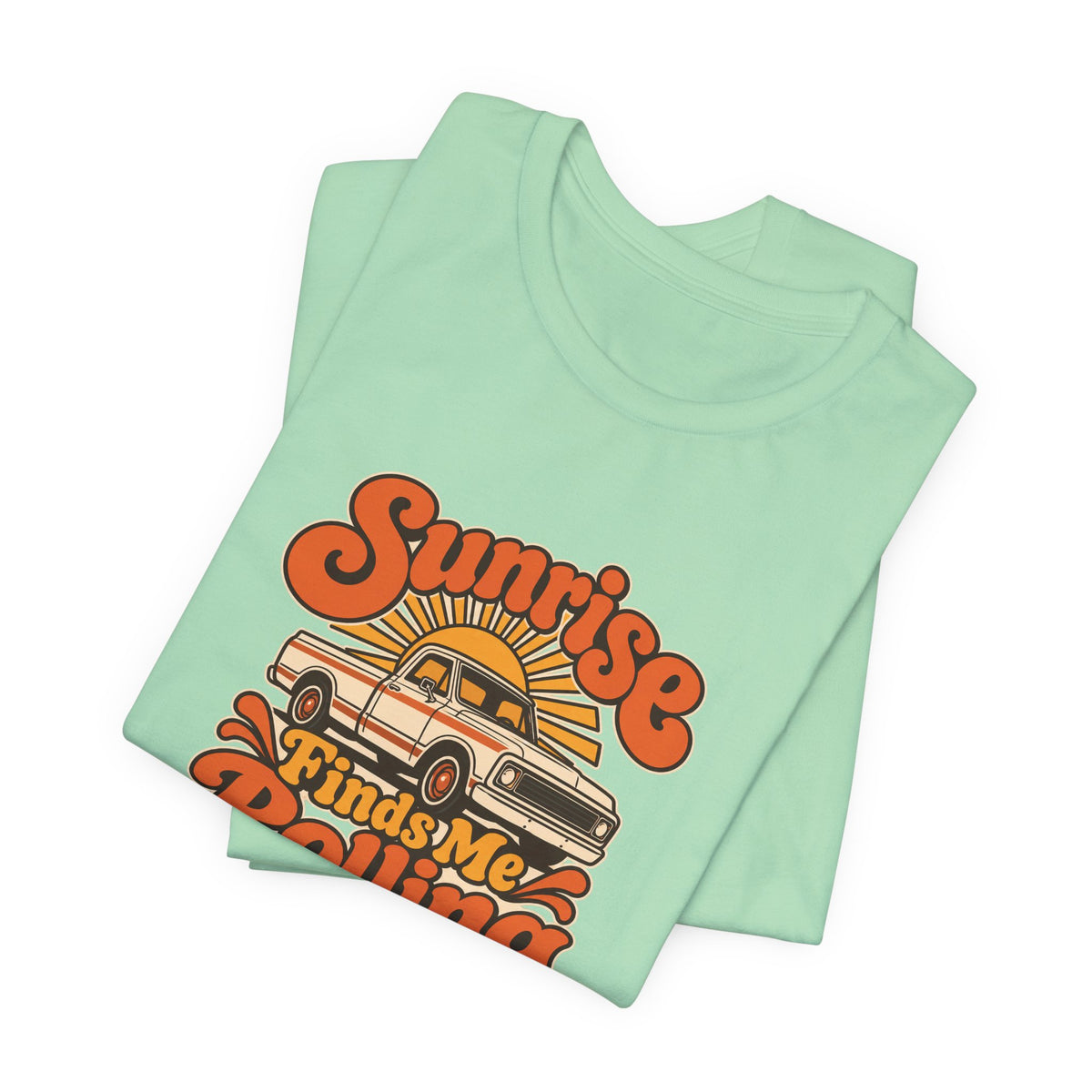 Truck Stop Sunrise Vintage Tee