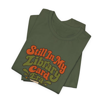 Library Card Era Vintage Tee