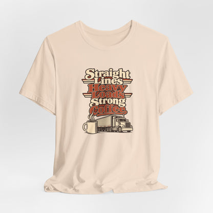 Trailer Lines Trucker Retro Tee