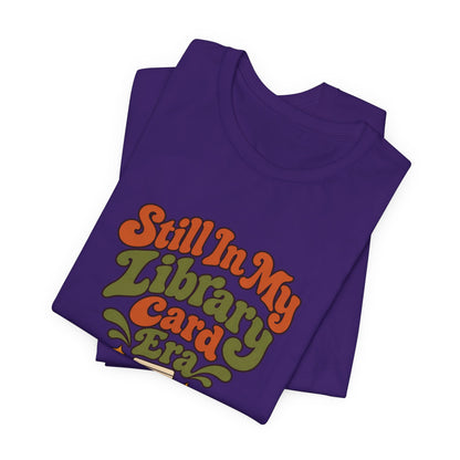 Library Card Era Vintage Tee