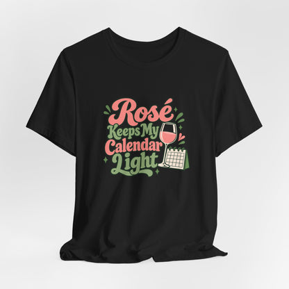 Rosé Calendar Retro Tee