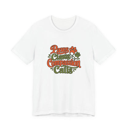 Paws Claws Compassion Vet Tee