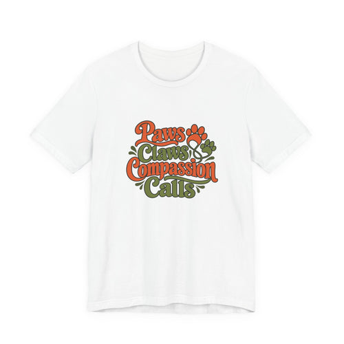 Paws Claws Compassion Vet Tee