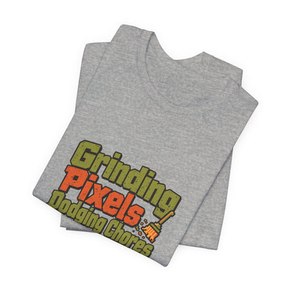 Pixels And Chores Gaming Shirt
