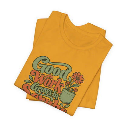 Scrub Life Bloom Retro Tee
