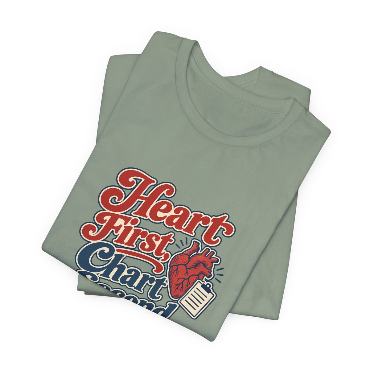 Heart Led Nursing Vintage Shirt