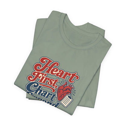 Heart Led Nursing Vintage Shirt