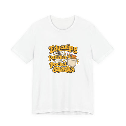 Pocket Snacks Teacher Vintage Tee