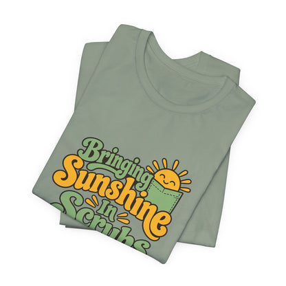 Scrubs And Sunshine Nurse Shirt