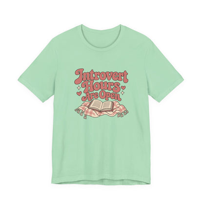 Soft Introvert Hours Tee