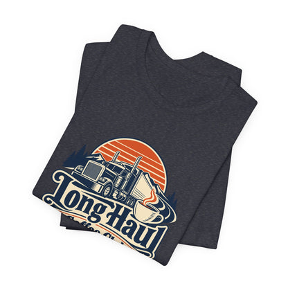 Long Haul Coffee Trucker Tee