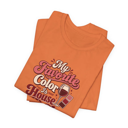 House Red Color Club Tee
