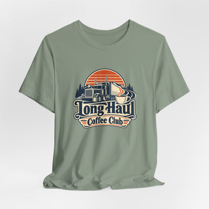 Long Haul Coffee Trucker Tee