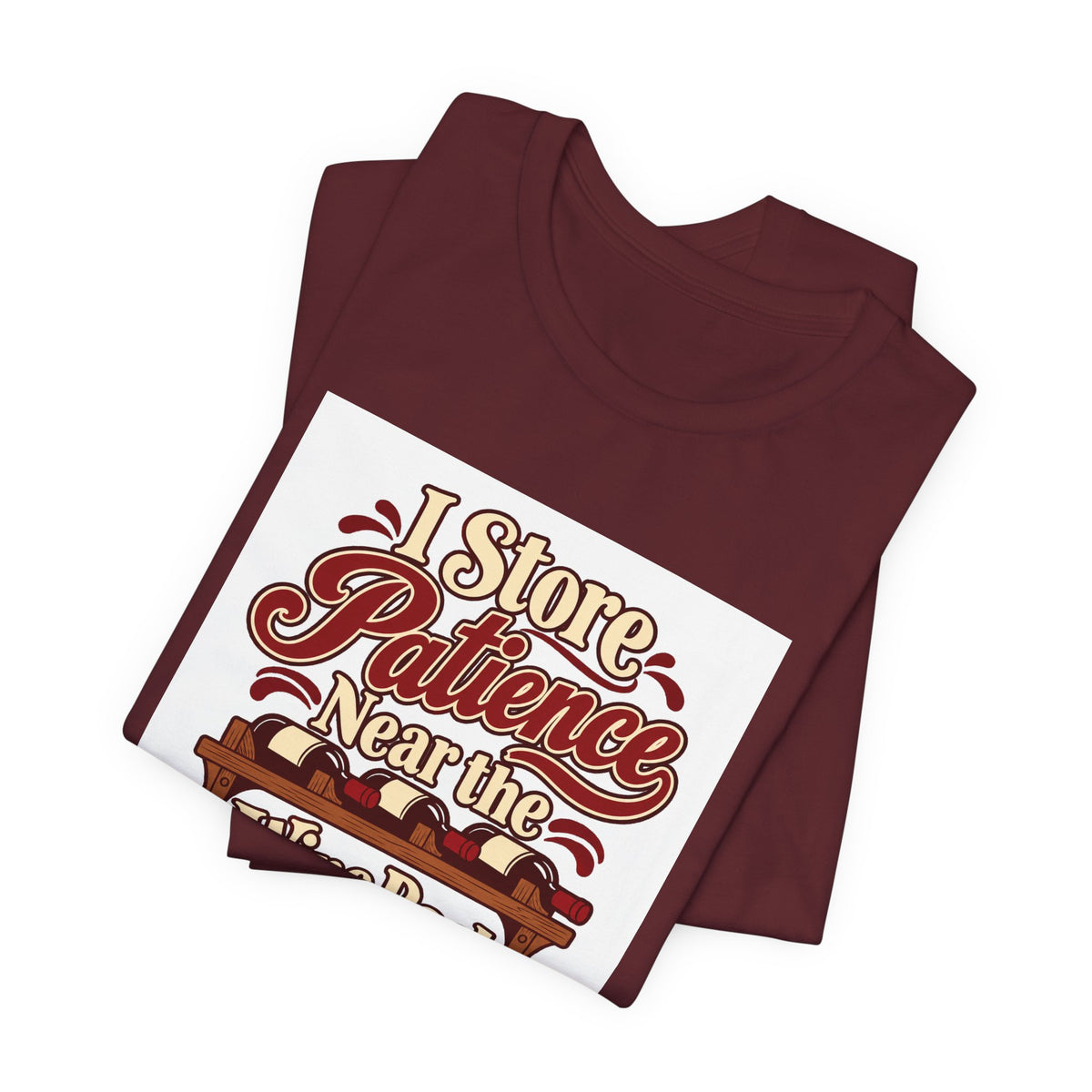 Wine Rack Patience Tee